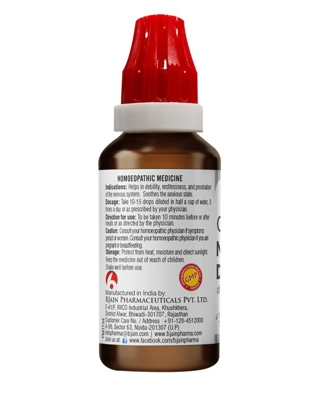 Bjain Homeopathy Omeo Nervine Drops - Image 3