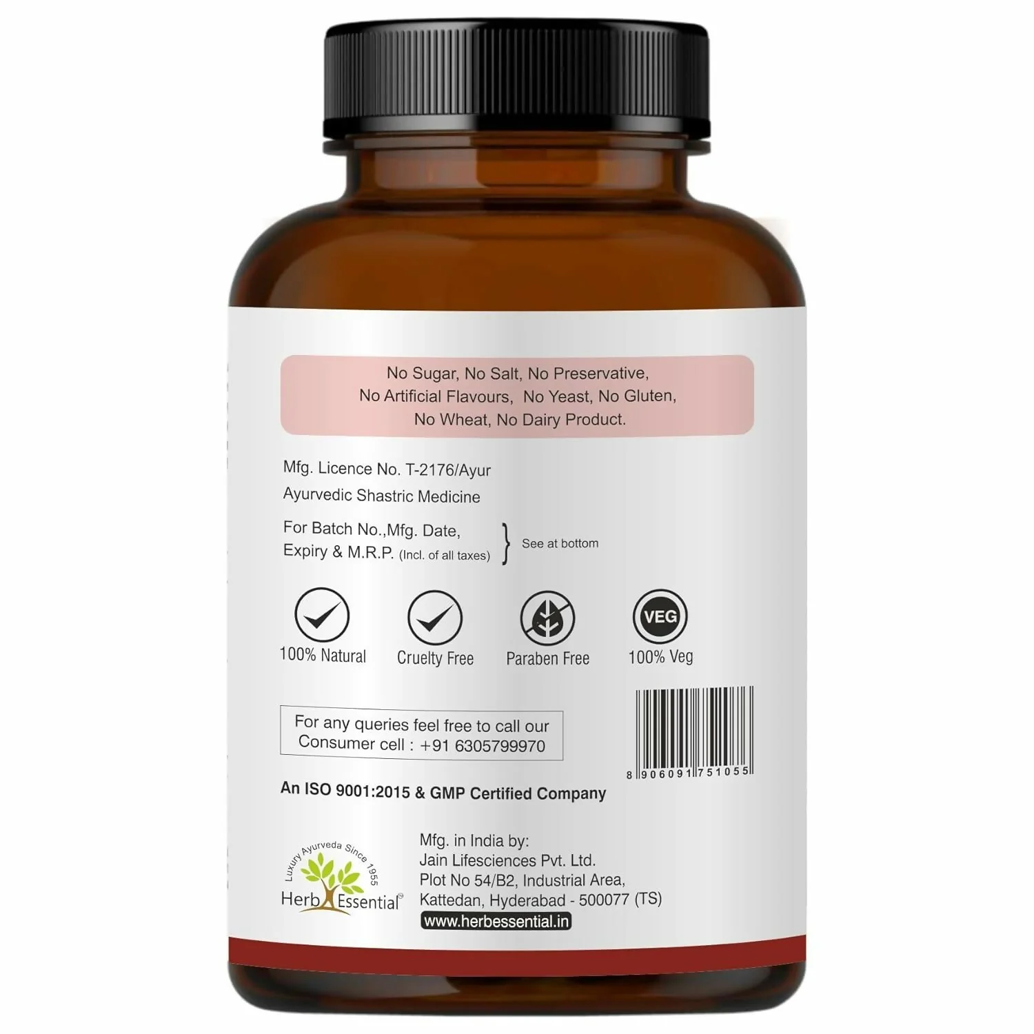 Herb Essential Haritaki Tablets – 500 mg - Image 4