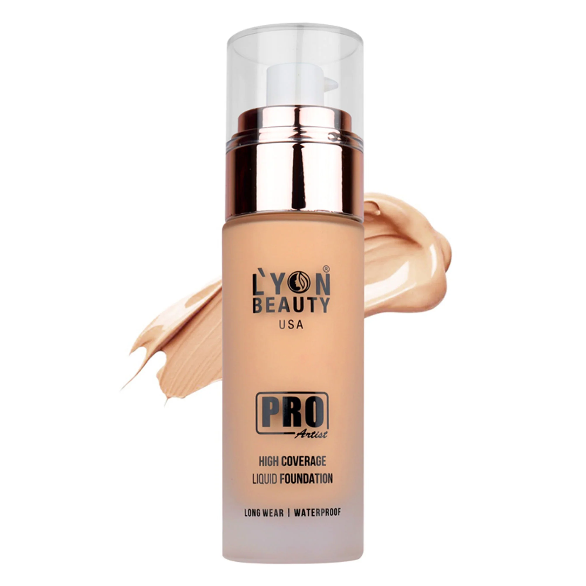 Lyon Beauty Pro Artist High Coverage Foundation - Nude Beige 04 - Image 2