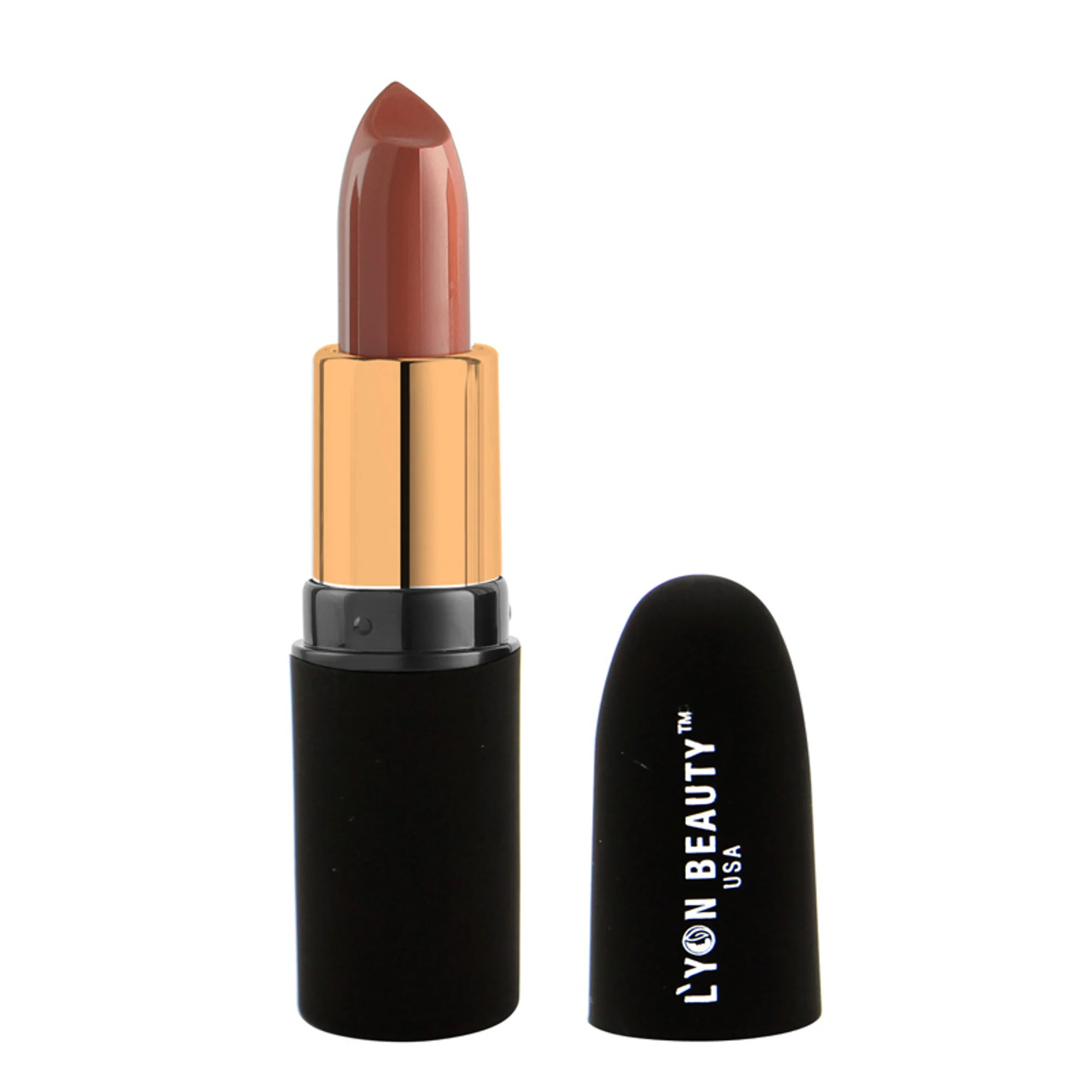 Lyon Beauty Pure Powder Matte Lipstick - 214 Caramel - Image 4