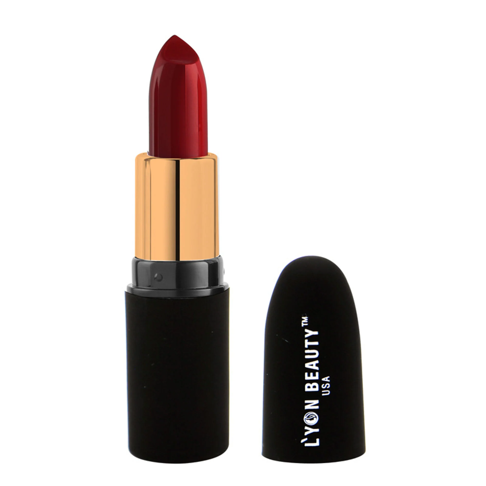 Lyon Beauty Pure Powder Matte Lipstick - 224 Red Wine - Image 4