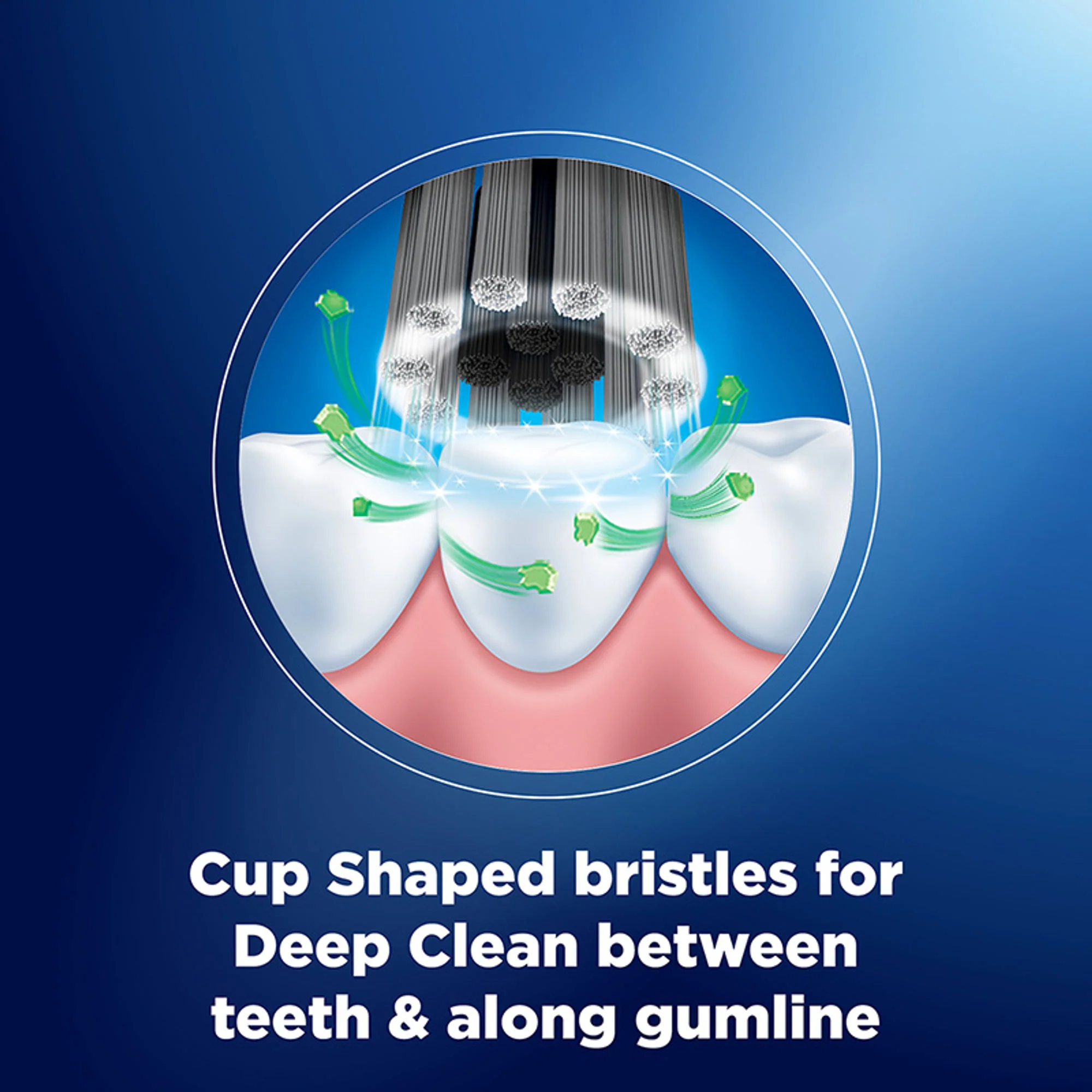 Oral-B Oral B Cavity Defense 123 Black Toothbrush With Charcoal Extract- Medium (Pack Of 4) - Image 3