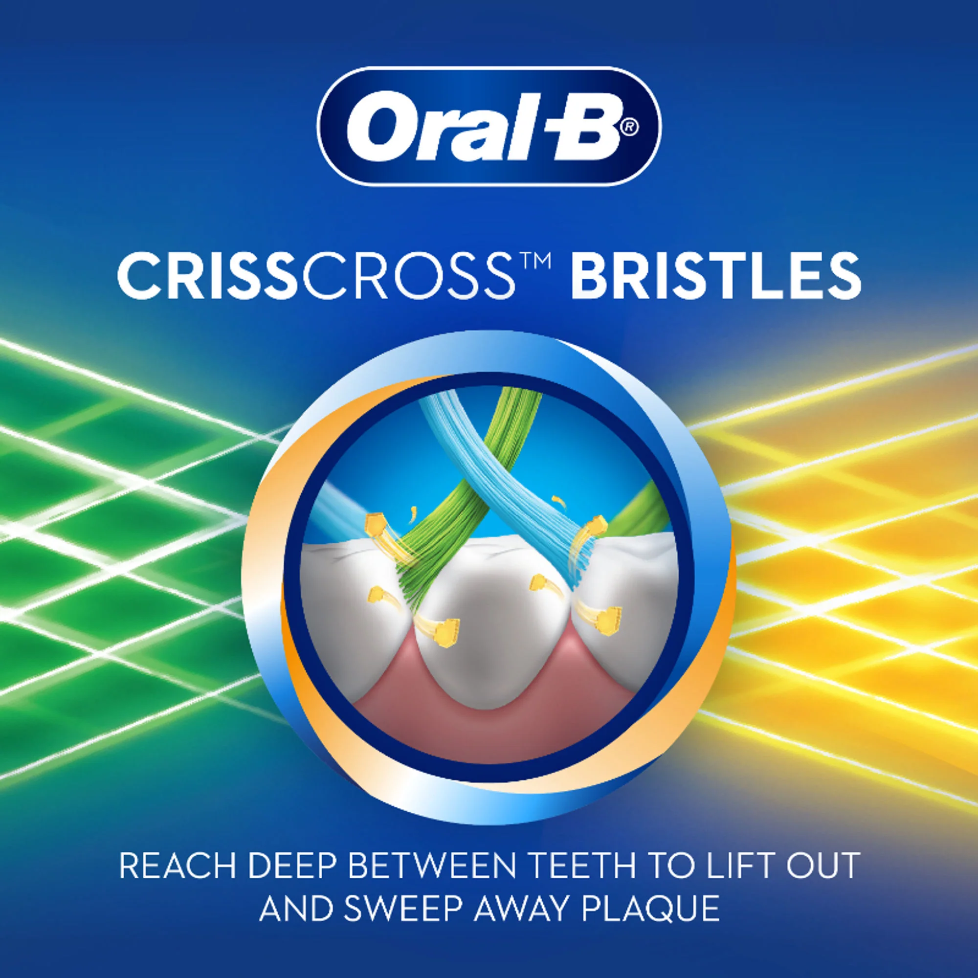 Oral-B Criss Cross Toothbrush Pack of 1 (Medium) - Image 4