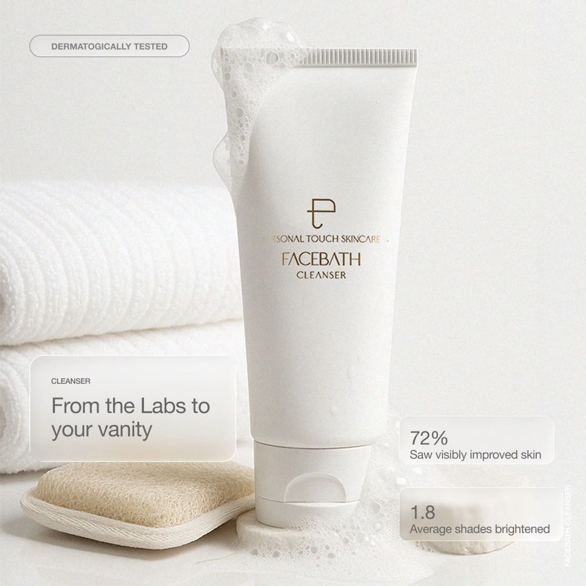 Personal Touch Skincare Skincare Facebath Deep Cleansing Milk Facewash - Image 3