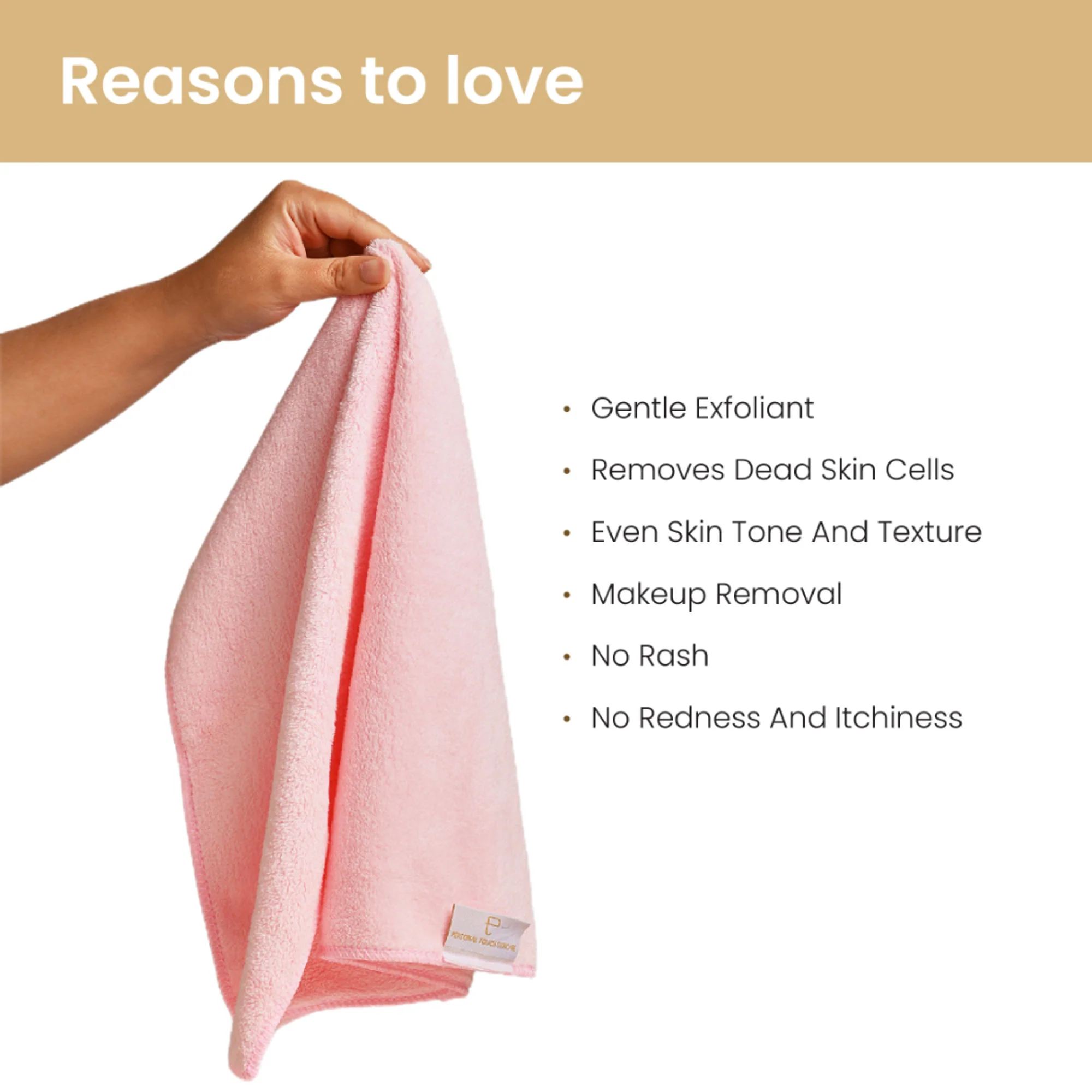 Personal Touch Skincare Skincare Feel Me Microfiber Face Towel - Image 4