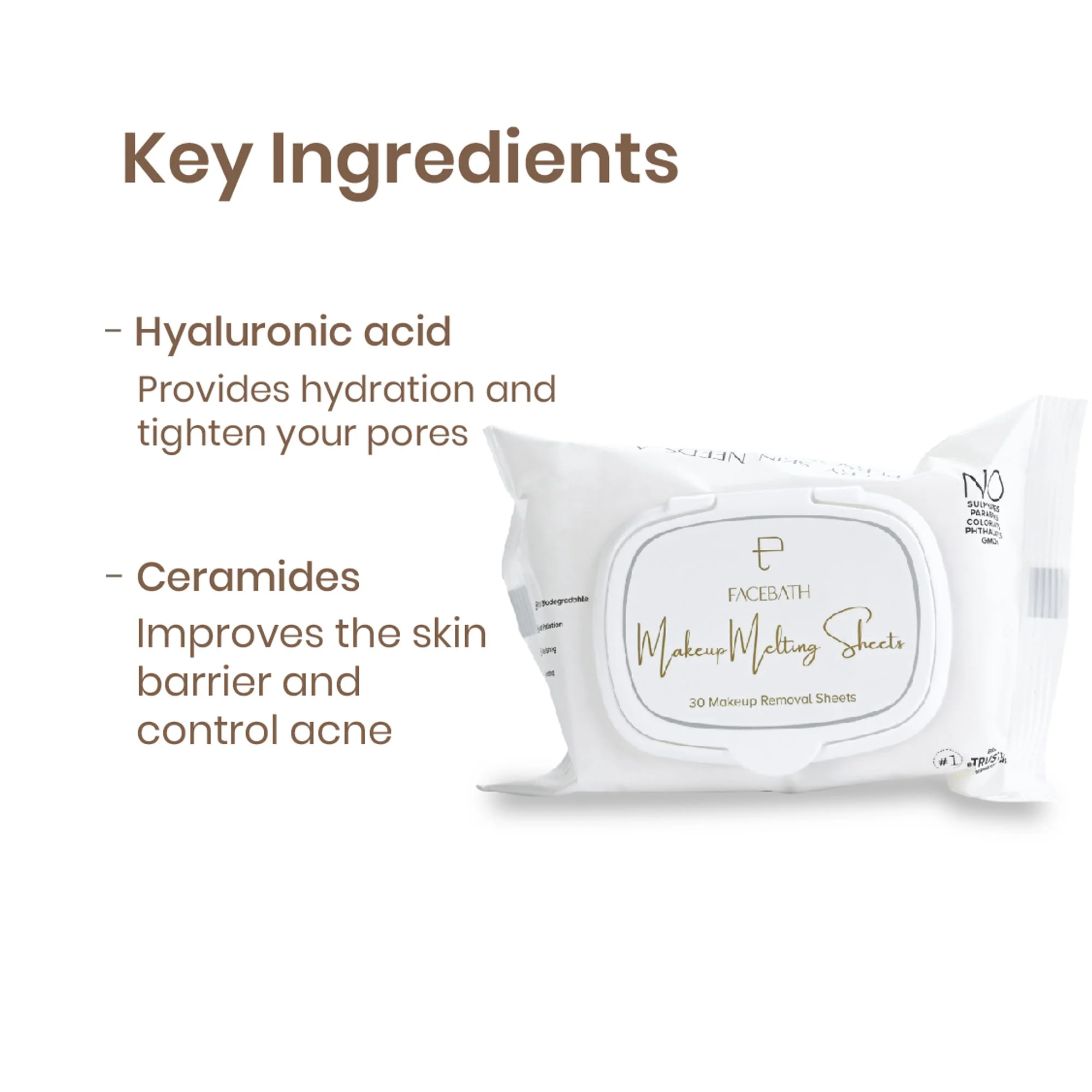 Personal Touch Skincare Skincare Makeup Remover & Melting Skin Care Wipes - Image 4