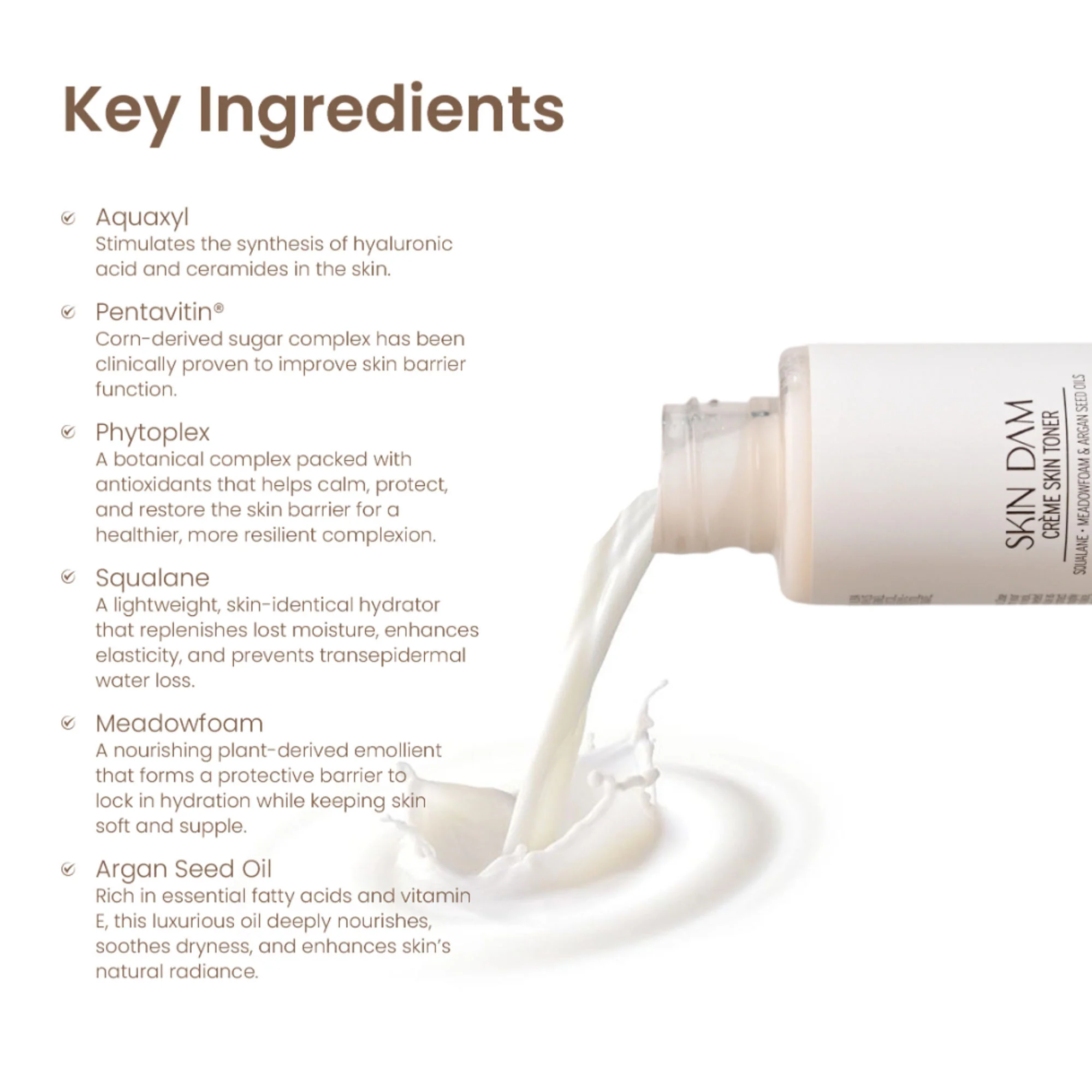 Personal Touch Skincare Skincare Skindam 2 In 1 Crème Milky Skin Toner Primer - Image 4