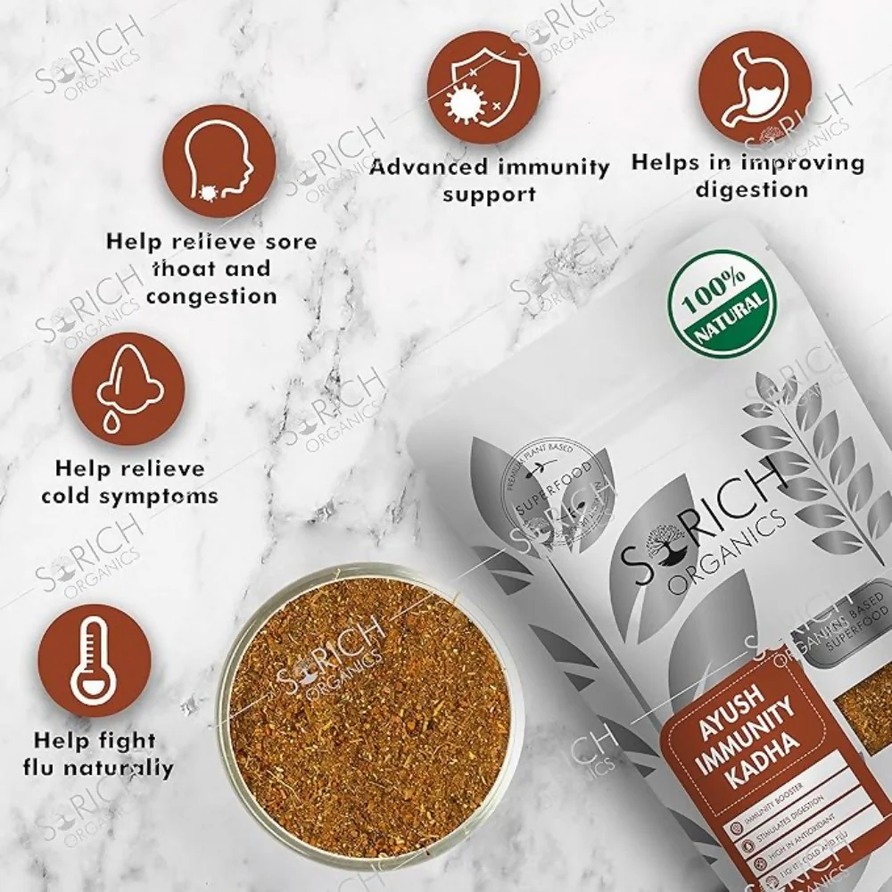 Sorich Organics Ayush Immunity Booster Kadha - Image 3
