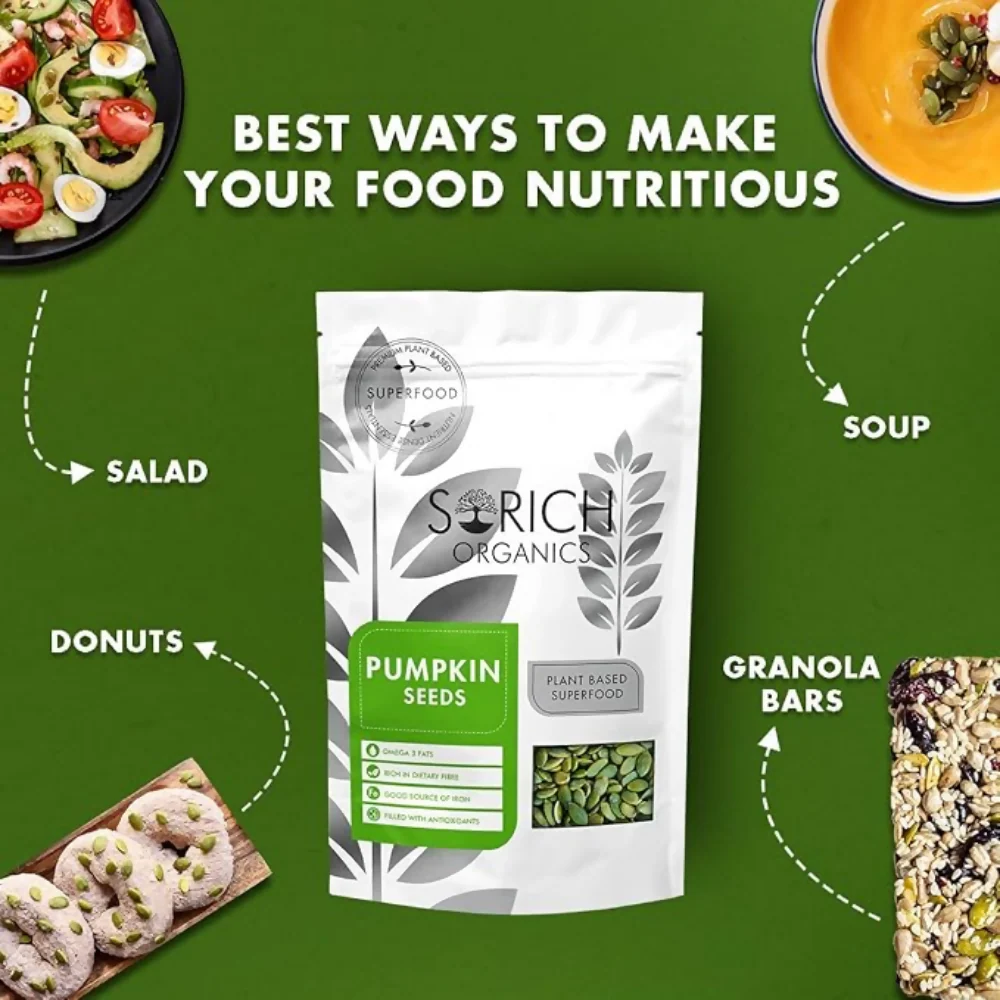 Sorich Organics Chia, Pumpkin, Sunflower & Flax Seeds - Image 6