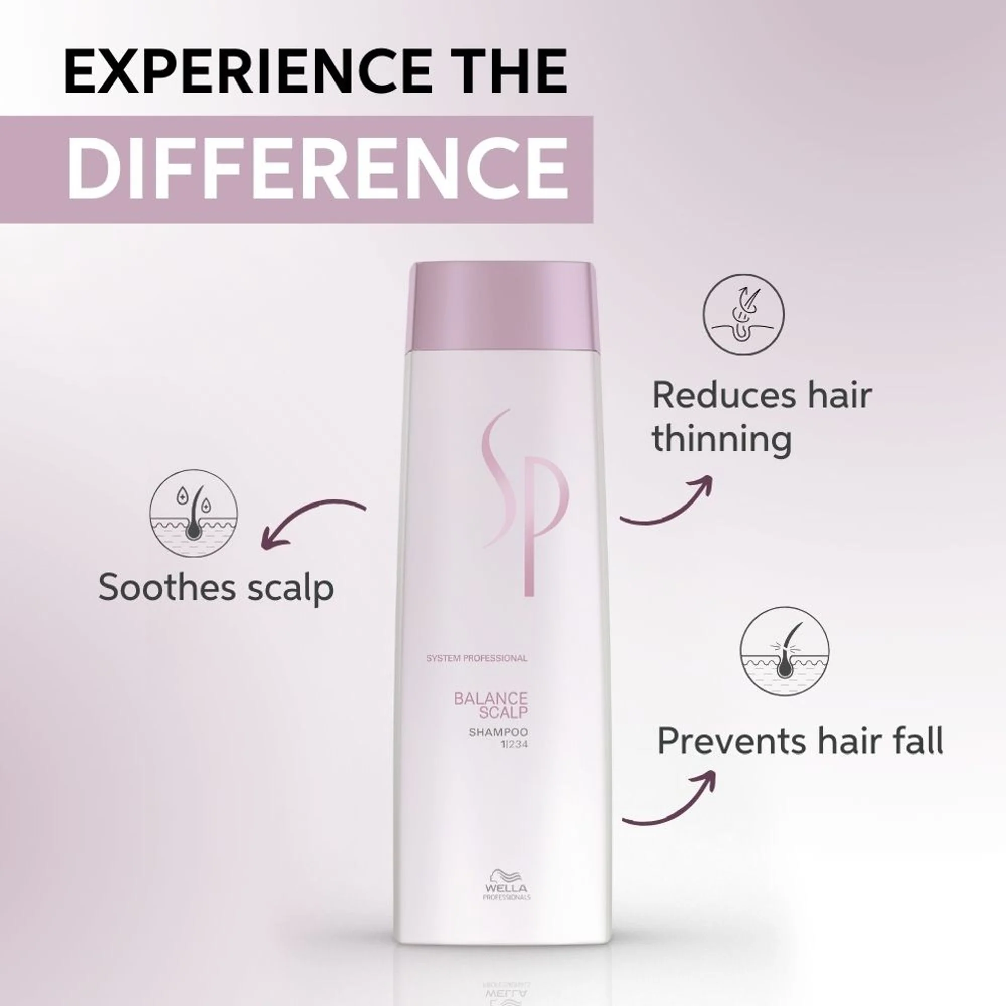 System Professional Balance Scalp Shampoo for Delicate & & Sensitive Scalps - Image 2
