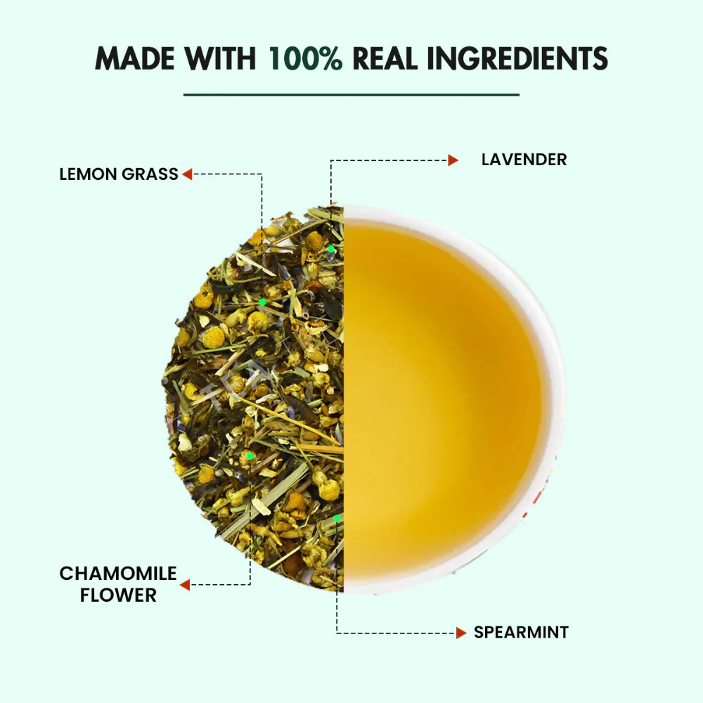 Tea Treasure Chamomile Loose Leaf Green Tea - Image 4
