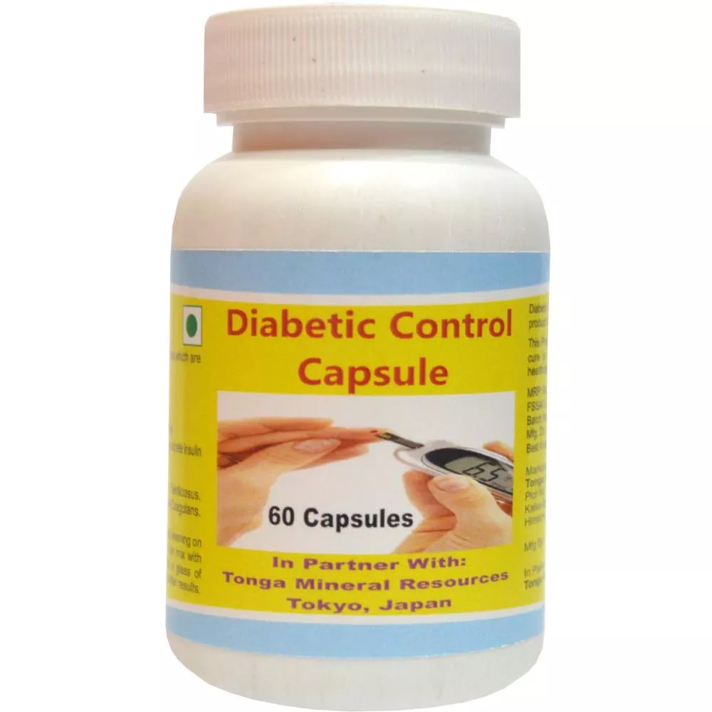 Tonga Herbs Diabetic Control Capsules